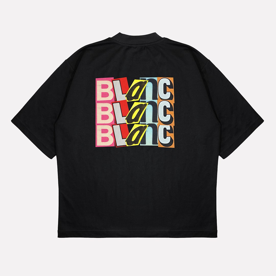BLANC "RANSOM" BLACK T-SHIRT
