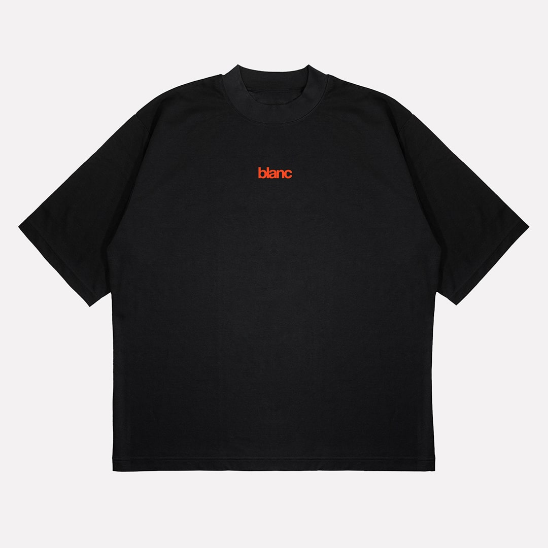 BLANC "CLIPPER" BLACK T-SHIRT