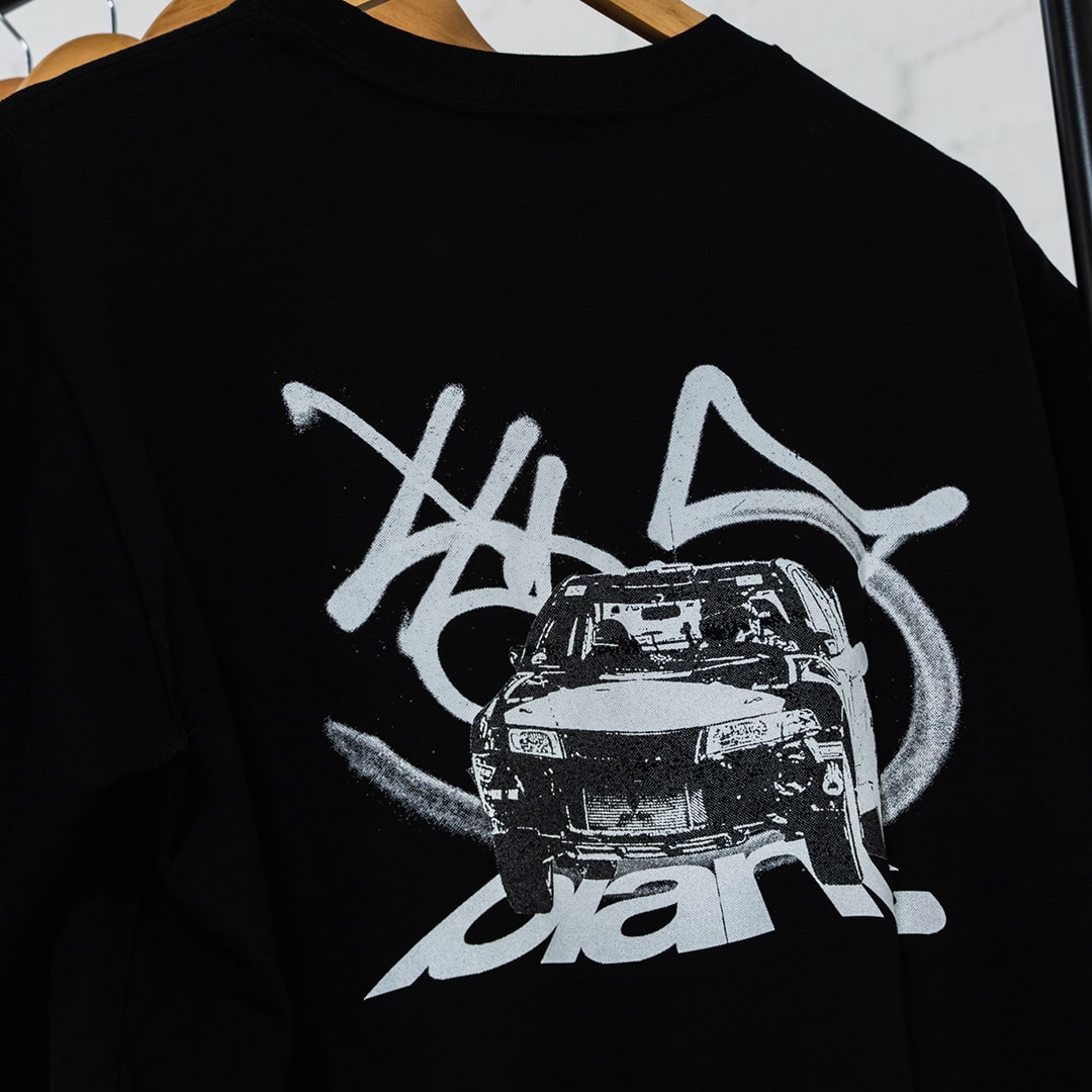 BLANC "ASBO" BLACK T-SHIRT
