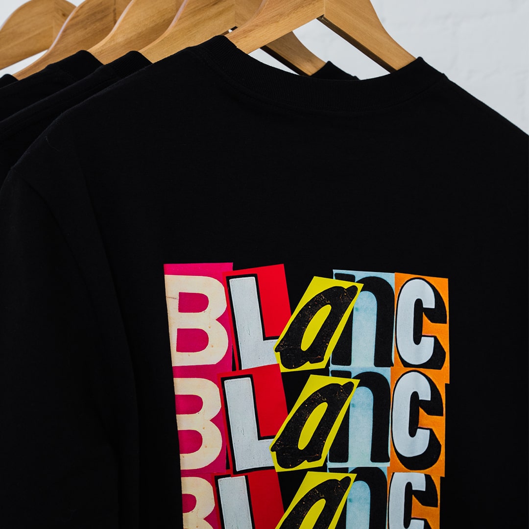 BLANC "RANSOM" BLACK T-SHIRT