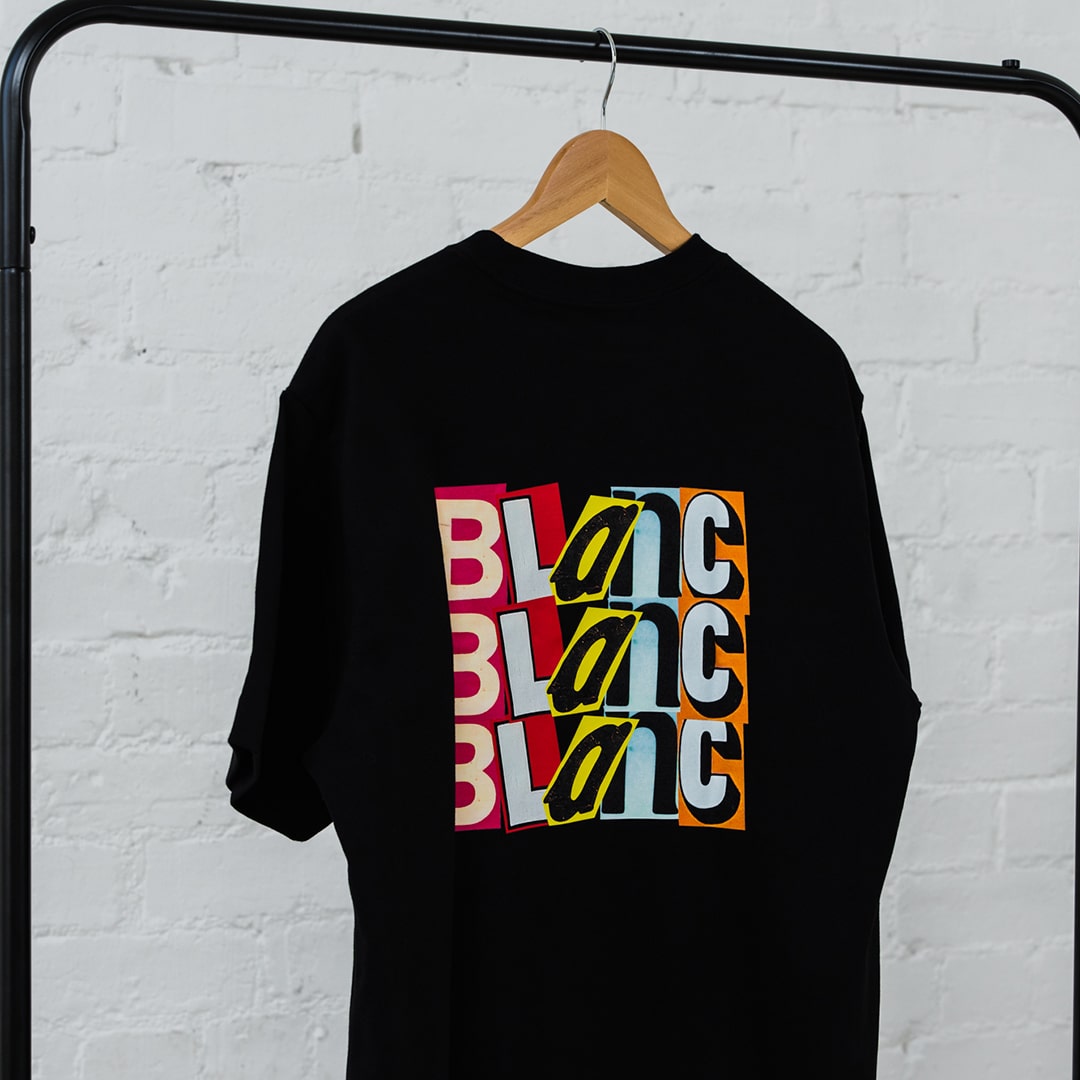 BLANC "RANSOM" BLACK T-SHIRT