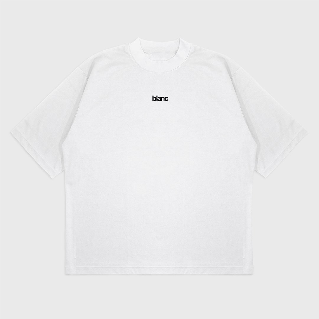 BLANC "PROPAGANDA" WHITE T-SHIRT