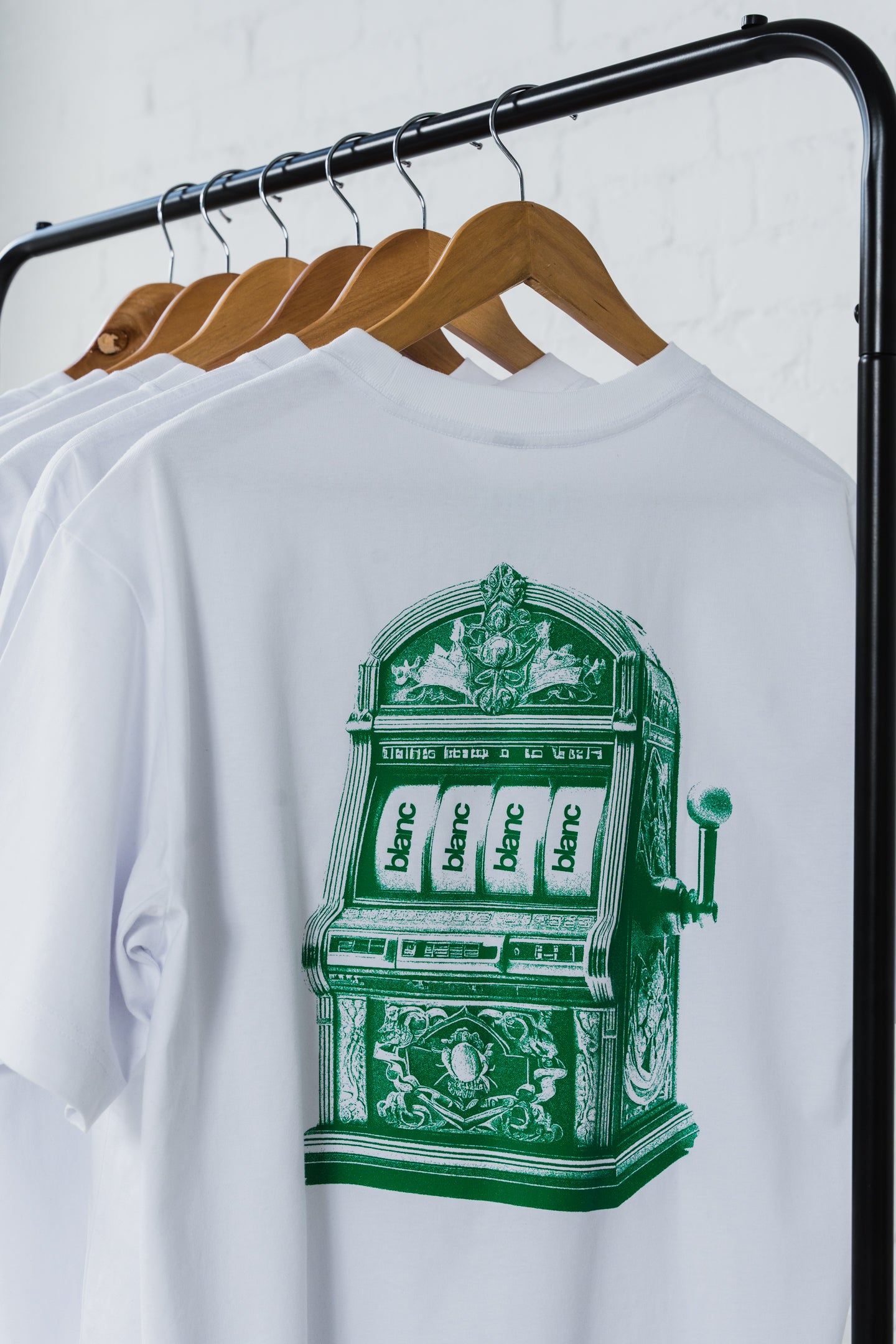 BLANC "JACKPOT" WHITE T-SHIRT