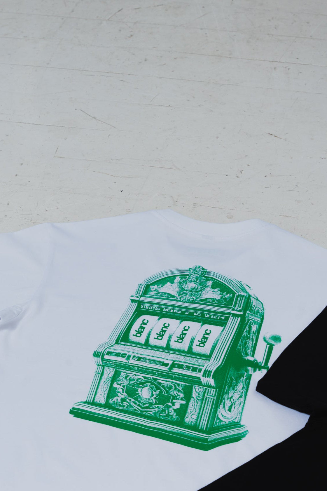 BLANC "JACKPOT" WHITE T-SHIRT