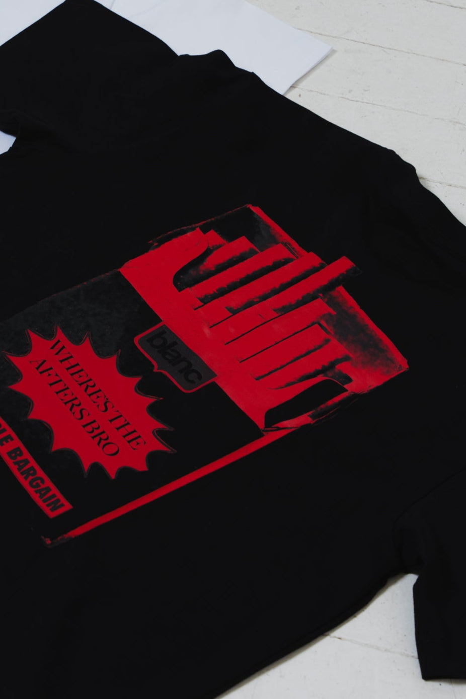 BLANC "SHINDIG" BLACK T-SHIRT