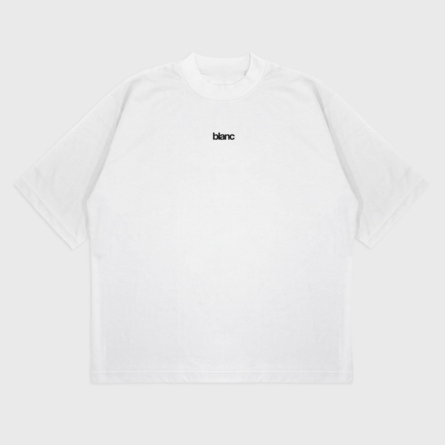 BLANC "STACKED" WHITE T-SHIRT