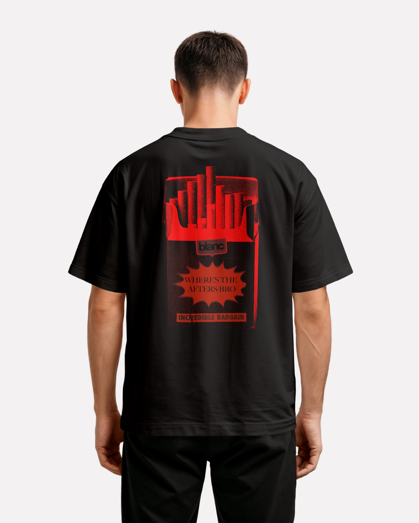 BLANC "SHINDIG" BLACK T-SHIRT