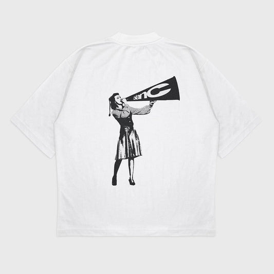 BLANC "PROPAGANDA" WHITE T-SHIRT