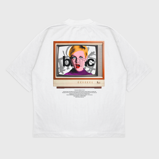BLANC "STATIC" WHITE T-SHIRT