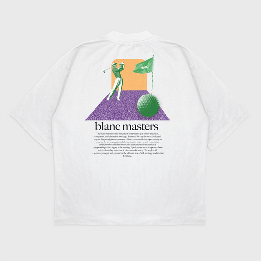 BLANC "MASTERS" WHITE T-SHIRT