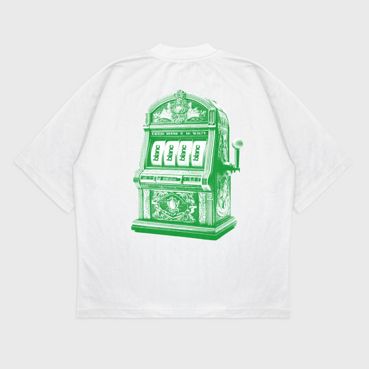 BLANC "JACKPOT" WHITE T-SHIRT