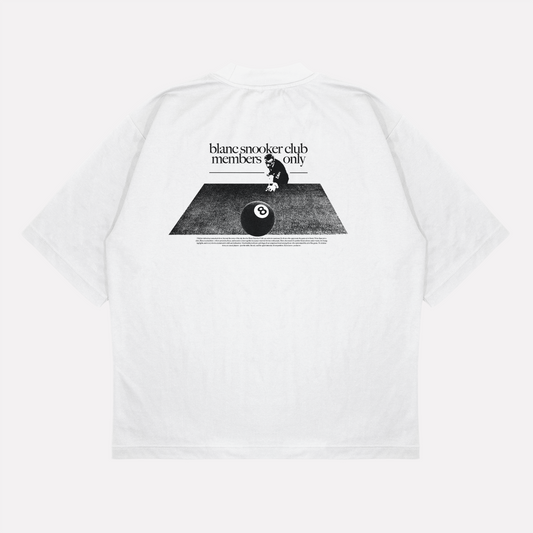 BLANC "8 BALL" WHITE T-SHIRT
